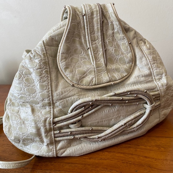 Vintage New York New York 80s Leather purse - Picture 3 of 8